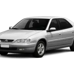 Citroën Xsara plateado, útil para el esquema correa alternador.