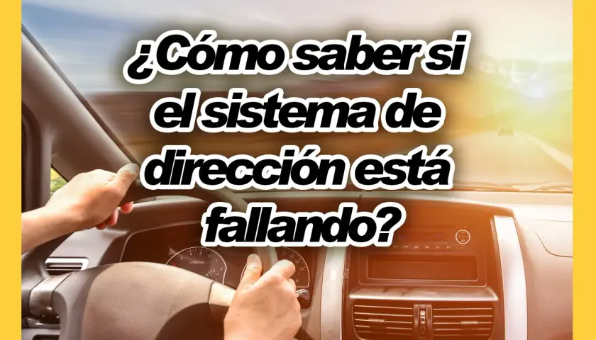 Manos al volante, ¿cómo saber si el eje de dirección del coche falla? La carretera se difumina, el sol deslumbra.