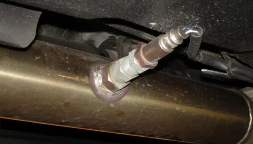 Sensor de oxígeno en el escape, posible causa del eobd dtc p0420.