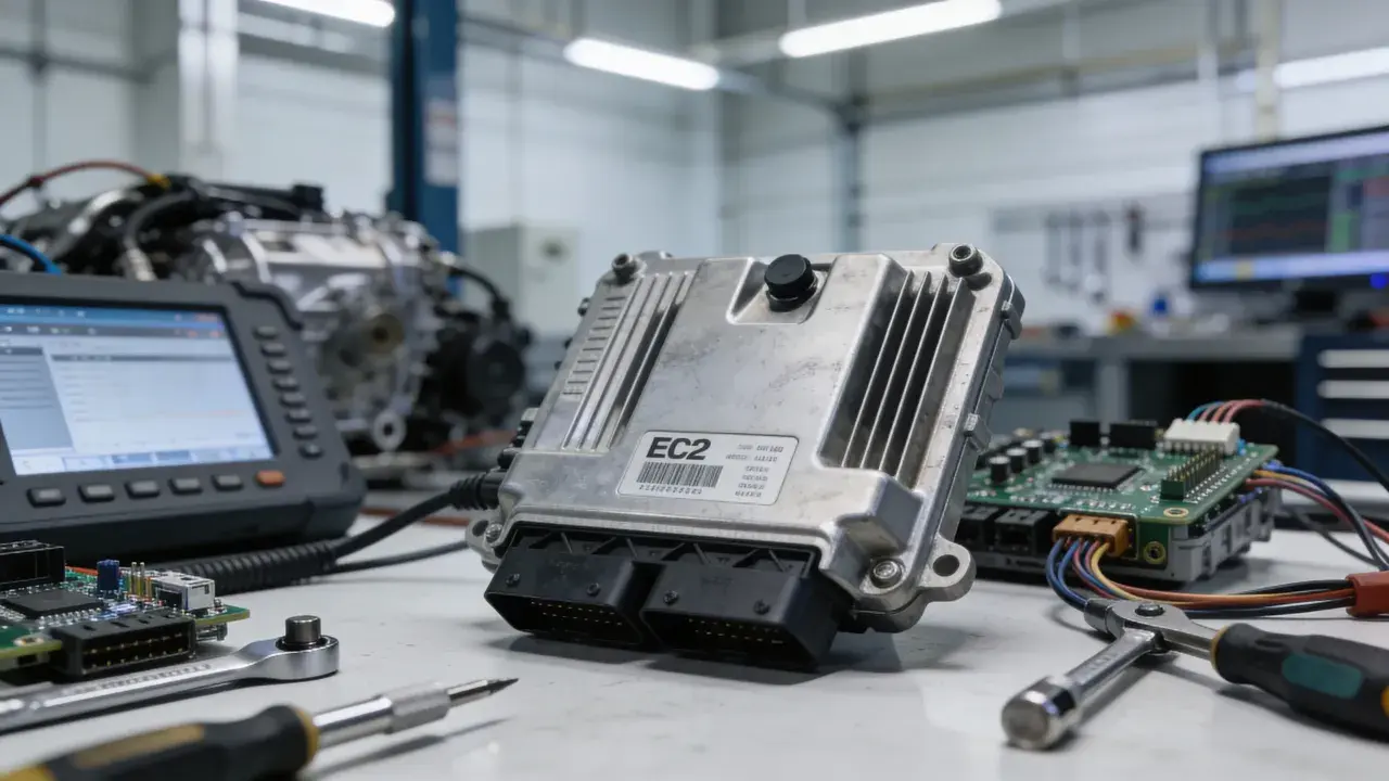 Diagnóstico automotriz: lectura OBD de DTC confirmados y/o permanentes en unidad de control.
