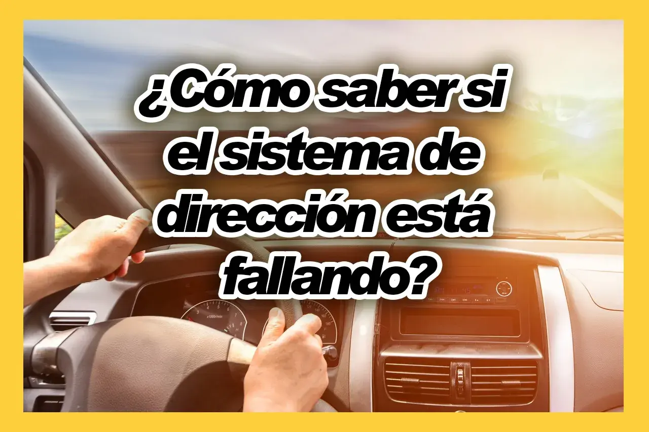 Manos al volante, ¿cómo saber si el eje de dirección del coche falla? La carretera se difumina, el sol deslumbra.