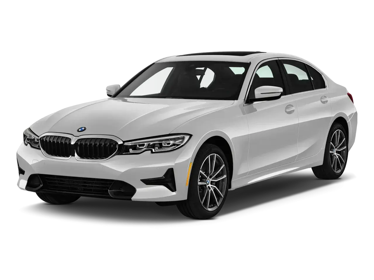 Sedán blanco BMW 330e, elegante y moderno. ¿Será que los **bmw 330e problemas** son solo un mito?
