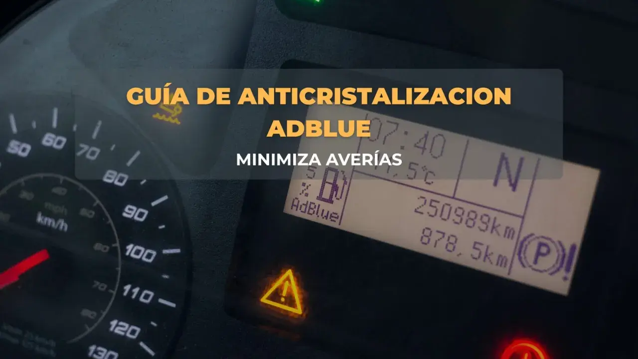 Guía de anticristalización AdBlue. Averías evitadas al saber dónde echar AdBlue.