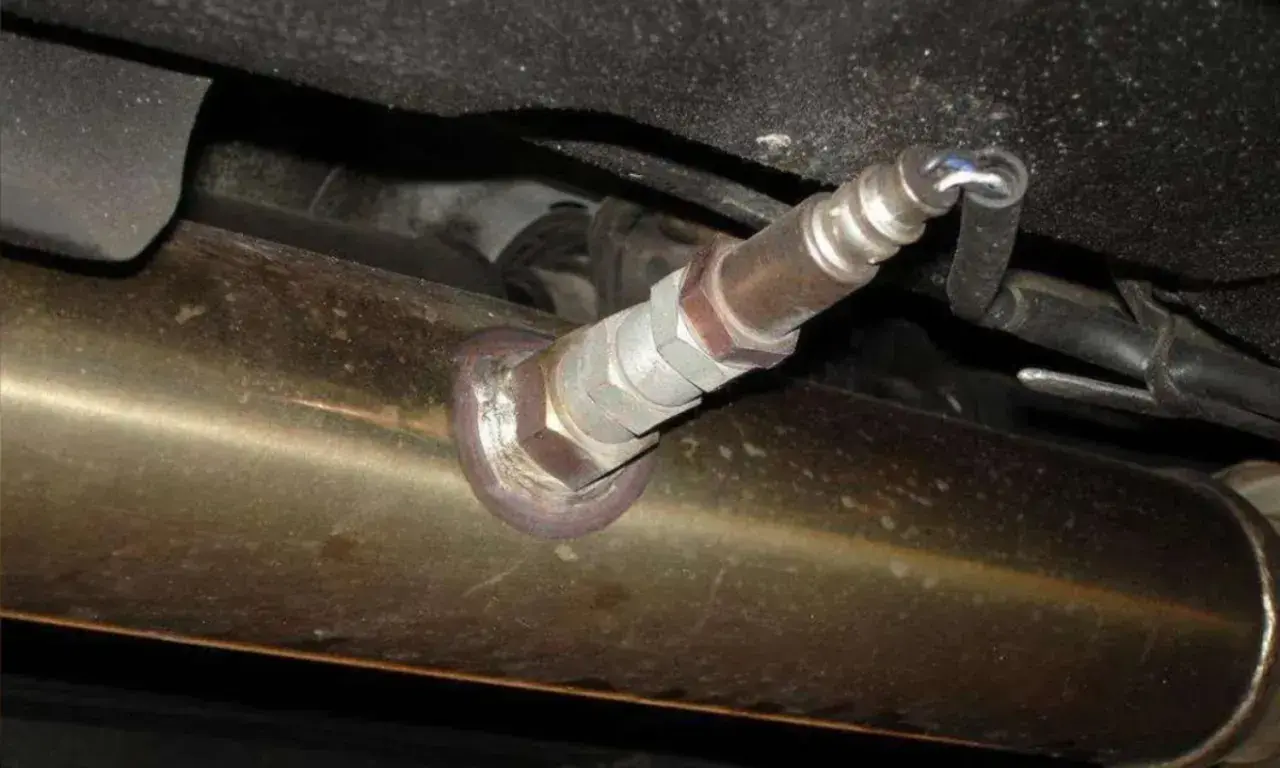 Sensor de oxígeno en el escape, posible causa del eobd dtc p0420.