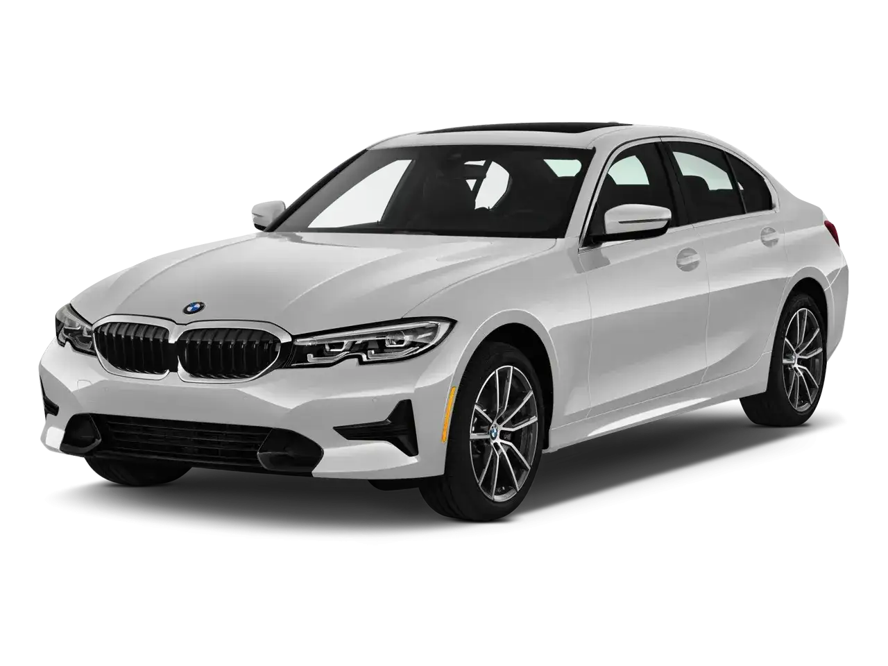 Sed&aacute;n blanco BMW 330e, elegante y moderno, listo para enfrentar cualquier desaf&iacute;o, incluso los bmw 330e problemas que puedan surgir.